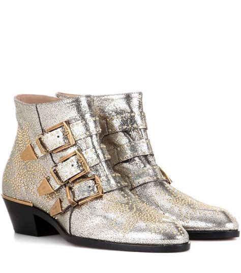 chloe susanna boots grey glitter|susanna chloe boots.